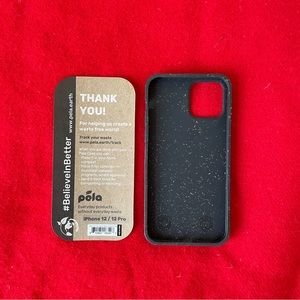 Pela Sustainable Case Black iPhone 12/12 Pro